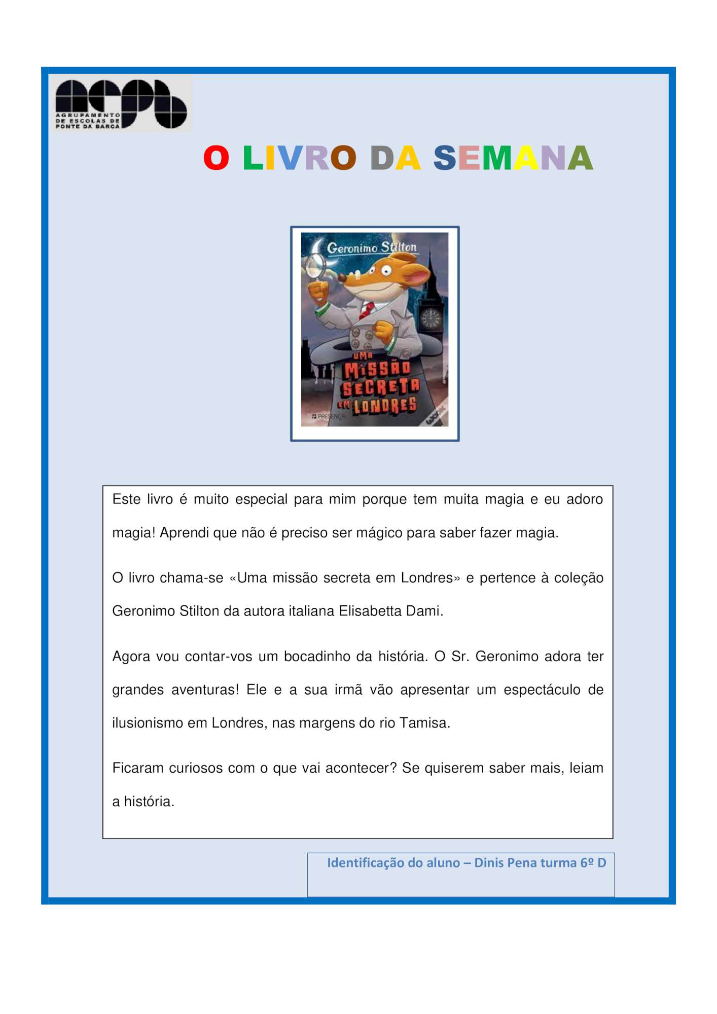2303 Livro da Semana Dinis Pena 6d