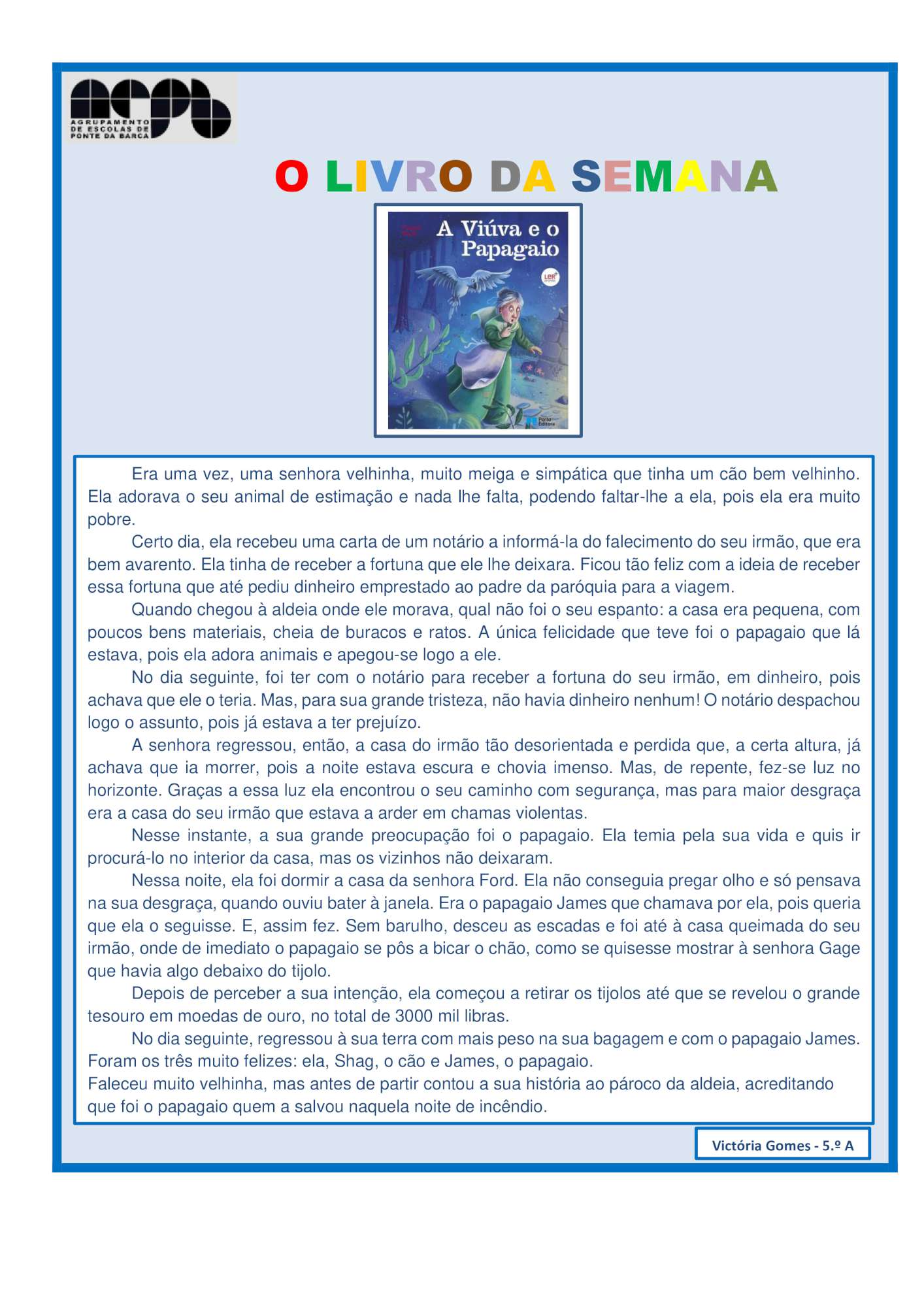 2304 Livro da Semana Victoria Gomes 5a