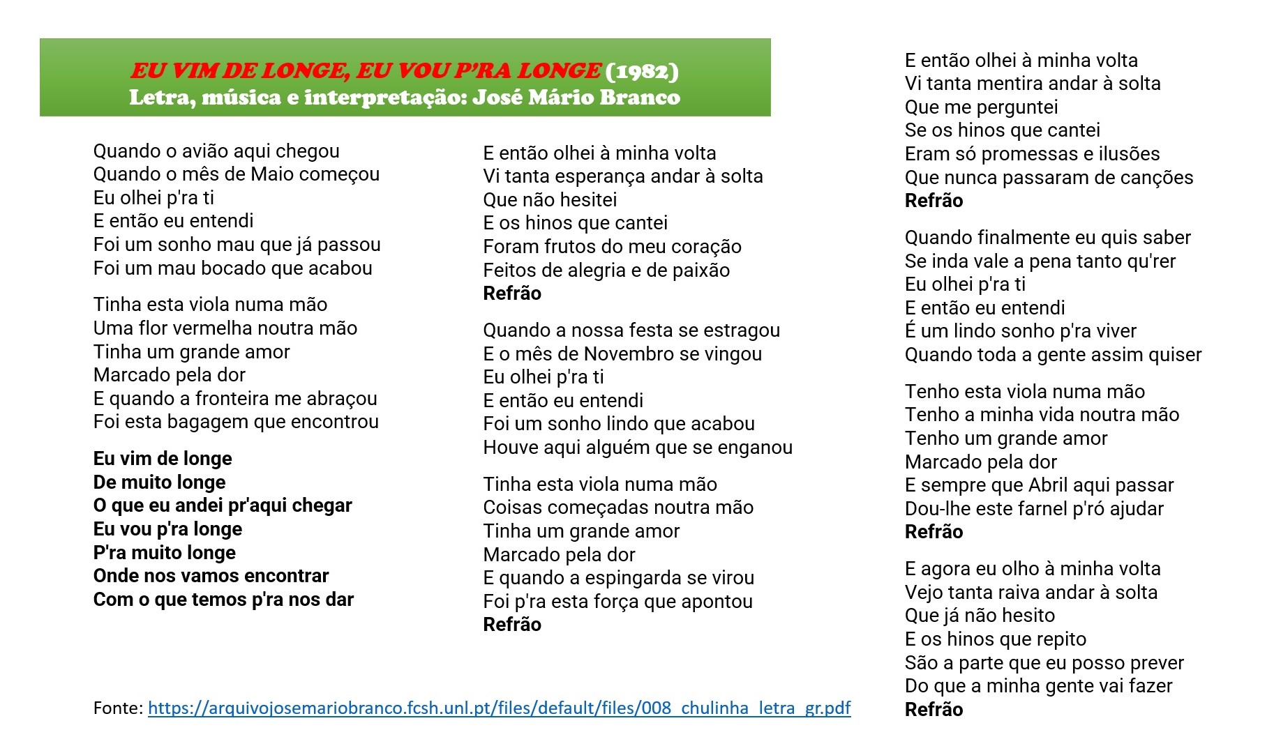 2324 22 a cantiga e uma arma cancao