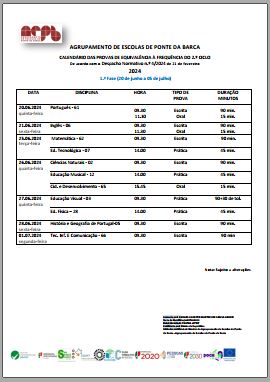 2405 calendario pef 2ciclo