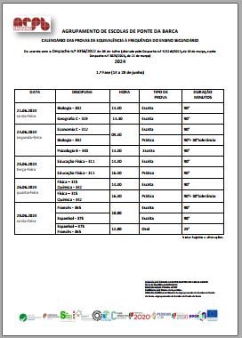 2405 calendario pef secundario