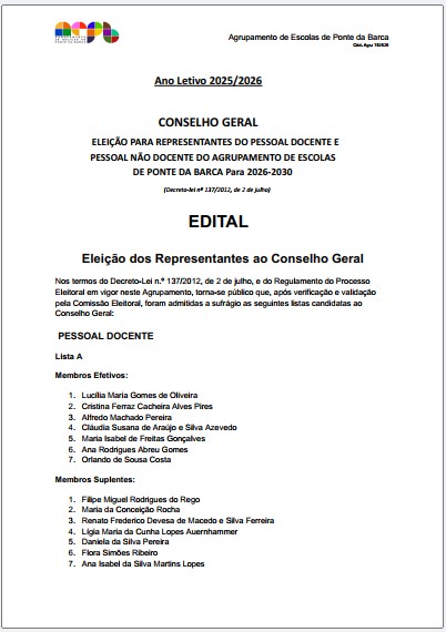 2603 edital eleicao representantes conselho geral